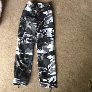 Leah Kirsh Camo Pants